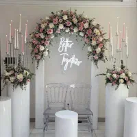  خدمات گلآرایی شمعآرایی و طراحی مراسم عقدوتولد|خدمات پذیرایی، مراسم|تهران, چیذر|دیوار