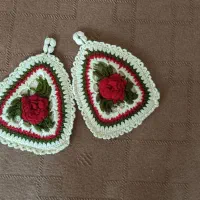 دستگیره بافتنی تزیینی