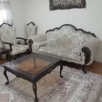 مبل ۸نفره با ناهارخوری|مبلمان خانگی و میز عسلی|پاکدشت, شهرک انقلاب|دیوار