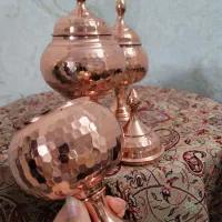 قندان مسی ( نانو مس) سه عددی|ظروف سرو و پذیرایی|تهران, یافت آباد جنوبی|دیوار