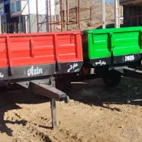 تریلی دو چرخ فنردار