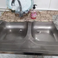 سینک توکار وشیر بااهرمیش