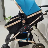 کالسکه دوقلو mothercare در حد نو|کالسکه و لوازم جانبی|ساری, |دیوار