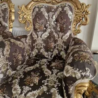 مبل سلطنتی 9نفره همراه بامیزو2عسلی