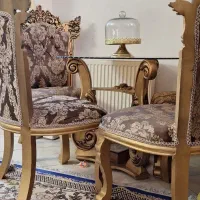 مبل 9 نفره همراه با میز ناهار خوری 4 نفره وتخت|مبلمان خانگی و میز عسلی|تهران, راه آهن|دیوار