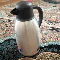 فلاکس ۱/۵لیتری تمام استیل در حد نو|قوری، کتری، قهوهساز دستی|ارومیه, |دیوار