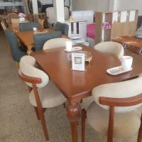 ست ۴ نفره مدل نوبل|میز و صندلی غذاخوری|سنندج, |دیوار