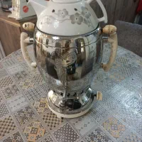 سماور گازی با قوری