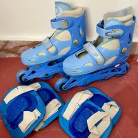 فروش اسکیت سایز ۳۷تا۴۰ به همراه وسایل