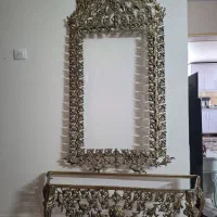 آینه وکنسول آلمینیومی سایز بزرگ