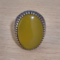 انگشتر نقره عقیق شرف الشمس