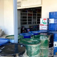 بشکه ورق ضخیم|ظروف نگهدارنده، پلاستیکی، یک‌بارمصرف|گنبد کاووس, |دیوار