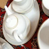 سرویس چینی 12 نفره مقصود|ظروف سرو و پذیرایی|قائمشهر, |دیوار