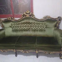 مبل کلاسیک ۷نفره همراه با میز غذا خوری ۸ نفره