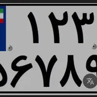 پلاک موتور پیدا شده
