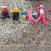 چن عدد عروسک فقط پلنگ صورتی فروش رفته