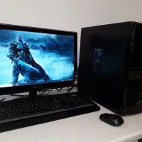 کیس+مانیتور۲۰ اینچ مشکی