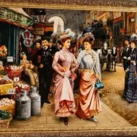 فرش دستباف طرح شانزالیزه تبریز|فرش|شیراز, ریشمک|دیوار