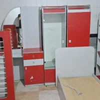 کمد و تخت و میز ارایش  نوجوان|اسباب و اثاث بچه|تبریز, |دیوار