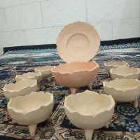 هفت سین سفالی خام