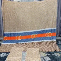 پتو دو نفره ژله ای و روبالشتی|رختخواب، بالش، پتو|دزفول, |دیوار