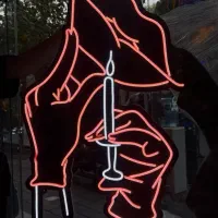 تابلو نئون|ریسه و چراغ تزئینی|زنجان, |دیوار