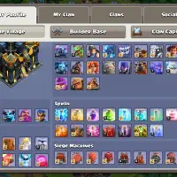 اکانت کلش آف کلنز تان 17 مکس|کنسول، بازی ویدئویی و آنلاین|بوشهر, |دیوار