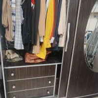 ست کمد لباس جادار (چوب گردو)|جاکفشی، کمد، دراور|بهبهان, |دیوار