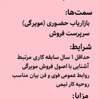 استخدام بازاریاب فروش