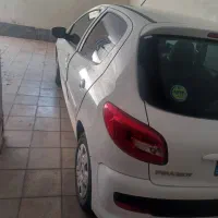 ۲۰۷ tu5  مدل۴۰۲ بدون رنگ و تصادف در حد صفر