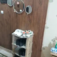 جاکفشی و ایینه کنفی ست کار دست