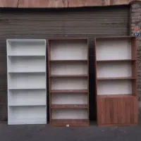 کتابخانه|کتابخانه، شلف، قفسههای دیواری|اصفهان, بیدآباد|دیوار