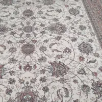 فرش 12 متری افشان کرم رنگ