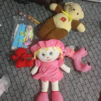 فروش عروسک بازی پولیشی و لباس کودک و کتاب|اسباب و اثاث بچه|قائم‌شهر, |دیوار