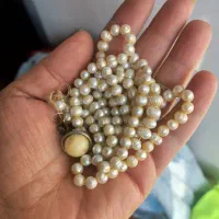 گردنبندمرواریدقدیمی دریایی پهلوی