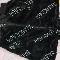 کاپشن پشمی نرم نو کلاه نو