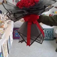 دسته گل روبانی|گل مصنوعی|ارومیه, |دیوار