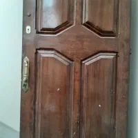 درب چوبی  دست دوم
