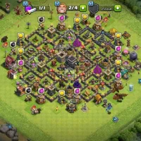 اکانت کلش همه چی مکس تازه بردم تان ۹