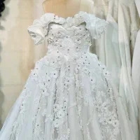 لباس عروس پرنسسی آف شولدر