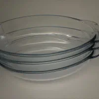 ظروف غذاخوری پیرکس مرغ خوری خورشت خوری پیتزا