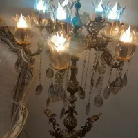 لوستر وآباژوربرنز|لوستر و چراغ آویز|قم, زاویه|دیوار