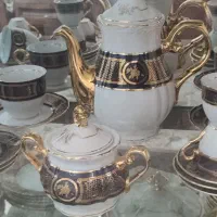 سرویس چینی  طلاکوب|ظروف سرو و پذیرایی|تهران, شهرک شریعتی|دیوار