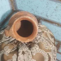 بدلیجات سفالی. آفتابه تاس|بدلیجات|مراغه, |دیوار