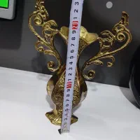 گلدون برنجی برای دکور|مجسمه، تندیس، ماکت|وحیدیه, |دیوار