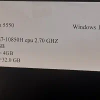 لپ تاپ dell 5550|رایانه همراه|ارومیه, |دیوار