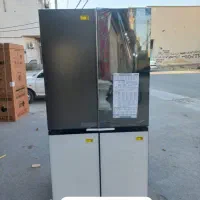 هیتاچی یخچال دو قلو شیشه اینه ای|یخچال و فریزر|بانه, |دیوار