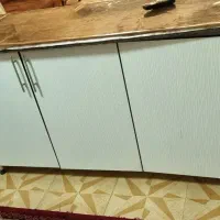 کابینت در mdf سفید و هود و سینک|مصالح و تجهیزات ساختمان|مبارکه, |دیوار
