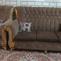 مبل هفت نفره به همراه میز عسلی|مبلمان خانگی و میز عسلی|ازنا, |دیوار