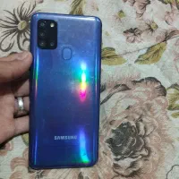گوشی سامسونگ A21 رنگ ابی. خوش رنگ خوش قیمت